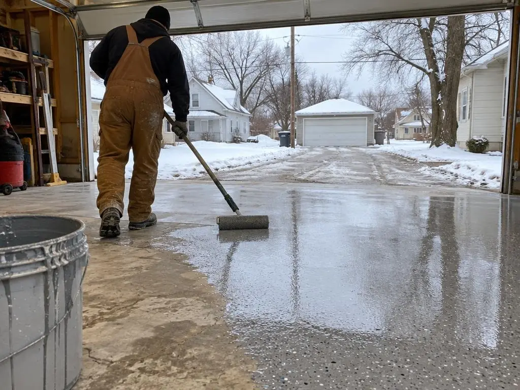 Garage Floor Coating in Waterloo, IA